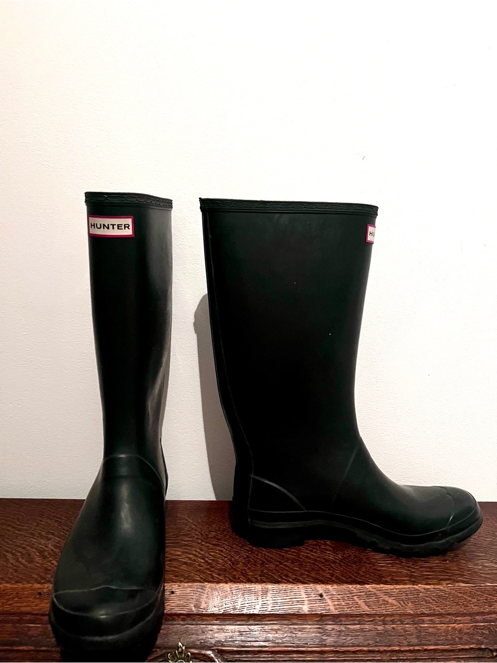 Hunter Original Tall Rain Boots – Black | UK 8 / US 10
